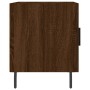 Nachttische, 2 Stück, Eichenbraun, Holzwerkstoff, 40 x 40 x 50 cm von vidaXL, Nachttische - Ref: Foro24-827611, Preis: 51,95 ...