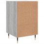 Sonoma grauer Nachttisch aus Holzwerkstoff, 40 x 40 x 66 cm von vidaXL, Nachttische - Ref: Foro24-827642, Preis: 61,36 €, Rab...