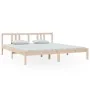 Estructura de cama madera maciza Super King 180x200 cm de vidaXL, Camas y somieres - Ref: Foro24-814899, Precio: 111,90 €, De...