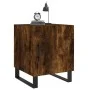Mesitas noche 2 uds madera ingeniería roble ahumado 40x40x50 cm de vidaXL, Mesitas de noche - Ref: Foro24-827623, Precio: 59,...