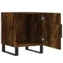 Mesitas noche 2 uds madera ingeniería roble ahumado 40x40x50 cm de vidaXL, Mesitas de noche - Ref: Foro24-827623, Precio: 59,...