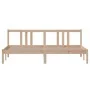 Estructura de cama madera maciza Super King 180x200 cm de vidaXL, Camas y somieres - Ref: Foro24-814899, Precio: 111,90 €, De...