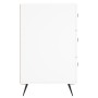 Weißer Nachttisch aus Holzwerkstoff, 40 x 40 x 66 cm von vidaXL, Nachttische - Ref: Foro24-827628, Preis: 67,99 €, Rabatt: %
