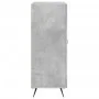 Concrete gray engineered wood sideboard 69.5x34x90 cm by vidaXL, Sideboards - Ref: Foro24-827696, Price: 75,59 €, Discount: %