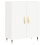 White engineered wood sideboard 69.5x34x90 cm by vidaXL, Sideboards - Ref: Foro24-827700, Price: 78,00 €, Discount: %