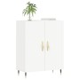 White engineered wood sideboard 69.5x34x90 cm by vidaXL, Sideboards - Ref: Foro24-827700, Price: 78,00 €, Discount: %