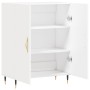 White engineered wood sideboard 69.5x34x90 cm by vidaXL, Sideboards - Ref: Foro24-827700, Price: 78,00 €, Discount: %