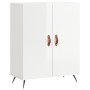 Hochglanzweißes Sperrholz-Sideboard 69,5 x 34 x 90 cm von vidaXL, Sideboards - Ref: Foro24-827694, Preis: 82,84 €, Rabatt: %