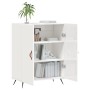 Hochglanzweißes Sperrholz-Sideboard 69,5 x 34 x 90 cm von vidaXL, Sideboards - Ref: Foro24-827694, Preis: 82,84 €, Rabatt: %