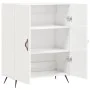 Aparador de madera contrachapada blanco brillante 69,5x34x90 cm de vidaXL, Aparadores - Ref: Foro24-827694, Precio: 81,81 €, ...