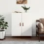 White engineered wood sideboard 69.5x34x90 cm by vidaXL, Sideboards - Ref: Foro24-827692, Price: 77,06 €, Discount: %