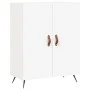 White engineered wood sideboard 69.5x34x90 cm by vidaXL, Sideboards - Ref: Foro24-827692, Price: 77,06 €, Discount: %