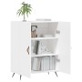 White engineered wood sideboard 69.5x34x90 cm by vidaXL, Sideboards - Ref: Foro24-827692, Price: 78,02 €, Discount: %