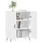 White engineered wood sideboard 69.5x34x90 cm by vidaXL, Sideboards - Ref: Foro24-827692, Price: 77,06 €, Discount: %