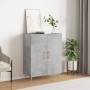 Aparador de madera de ingeniería gris hormigón 69,5x34x90 cm de vidaXL, Aparadores - Ref: Foro24-827712, Precio: 69,36 €, Des...