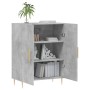 Aparador de madera de ingeniería gris hormigón 69,5x34x90 cm de vidaXL, Aparadores - Ref: Foro24-827712, Precio: 69,36 €, Des...
