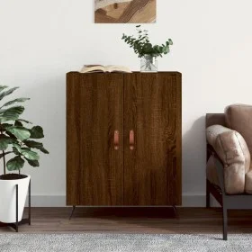 Engineered wood brown oak sideboard 69.5x34x90 cm by vidaXL, Sideboards - Ref: Foro24-827699, Price: 88,15 €, Discount: %