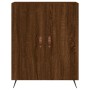 Sideboard aus brauner Eiche 69,5x34x90 cm von vidaXL, Sideboards - Ref: Foro24-827699, Preis: 89,39 €, Rabatt: %