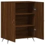 Aparador de madera de ingeniería marrón roble 69,5x34x90 cm de vidaXL, Aparadores - Ref: Foro24-827699, Precio: 88,14 €, Desc...