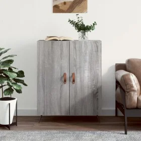 Sonoma-graues Sideboard aus Holzwerkstoff, 69,5 x 34 x 90 cm von vidaXL, Sideboards - Ref: Foro24-827698, Preis: 77,39 €, Rab...
