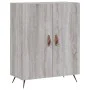 Sonoma gray engineered wood sideboard 69.5x34x90 cm by vidaXL, Sideboards - Ref: Foro24-827698, Price: 77,39 €, Discount: %