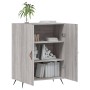 Sonoma-graues Sideboard aus Holzwerkstoff, 69,5 x 34 x 90 cm von vidaXL, Sideboards - Ref: Foro24-827698, Preis: 78,36 €, Rab...