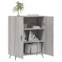 Sonoma gray engineered wood sideboard 69.5x34x90 cm by vidaXL, Sideboards - Ref: Foro24-827698, Price: 77,39 €, Discount: %