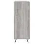Sonoma gray engineered wood sideboard 69.5x34x90 cm by vidaXL, Sideboards - Ref: Foro24-827698, Price: 77,39 €, Discount: %