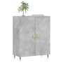 Concrete gray engineered wood sideboard 69.5x34x90 cm by vidaXL, Sideboards - Ref: Foro24-827704, Price: 75,49 €, Discount: %