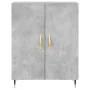 Aparador de madera de ingeniería gris hormigón 69,5x34x90 cm de vidaXL, Aparadores - Ref: Foro24-827704, Precio: 74,64 €, Des...