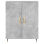 Concrete gray engineered wood sideboard 69.5x34x90 cm by vidaXL, Sideboards - Ref: Foro24-827704, Price: 75,49 €, Discount: %