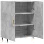 Concrete gray engineered wood sideboard 69.5x34x90 cm by vidaXL, Sideboards - Ref: Foro24-827704, Price: 75,49 €, Discount: %