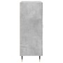 Concrete gray engineered wood sideboard 69.5x34x90 cm by vidaXL, Sideboards - Ref: Foro24-827704, Price: 75,49 €, Discount: %