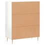 Hochglanzweißes Sperrholz-Sideboard 69,5 x 34 x 90 cm von vidaXL, Sideboards - Ref: Foro24-827710, Preis: 90,65 €, Rabatt: %