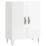 Hochglanzweißes Sperrholz-Sideboard 69,5 x 34 x 90 cm von vidaXL, Sideboards - Ref: Foro24-827718, Preis: 80,44 €, Rabatt: %