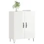 Hochglanzweißes Sperrholz-Sideboard 69,5 x 34 x 90 cm von vidaXL, Sideboards - Ref: Foro24-827718, Preis: 80,44 €, Rabatt: %