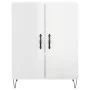 Hochglanzweißes Sperrholz-Sideboard 69,5 x 34 x 90 cm von vidaXL, Sideboards - Ref: Foro24-827718, Preis: 80,44 €, Rabatt: %
