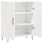 Hochglanzweißes Sperrholz-Sideboard 69,5 x 34 x 90 cm von vidaXL, Sideboards - Ref: Foro24-827718, Preis: 80,44 €, Rabatt: %