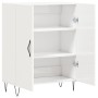 Hochglanzweißes Sperrholz-Sideboard 69,5 x 34 x 90 cm von vidaXL, Sideboards - Ref: Foro24-827718, Preis: 81,47 €, Rabatt: %