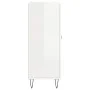 Aparador de madera contrachapada blanco brillante 69,5x34x90 cm de vidaXL, Aparadores - Ref: Foro24-827718, Precio: 80,44 €, ...