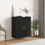 Schwarzes Sideboard aus Holzwerkstoff, 69,5 x 34 x 90 cm von vidaXL, Sideboards - Ref: Foro24-827709, Preis: 76,33 €, Rabatt: %