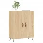 Aparador de madera de ingeniería roble Sonoma 69,5x34x90 cm de vidaXL, Aparadores - Ref: Foro24-827695, Precio: 75,66 €, Desc...