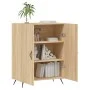 Aparador de madera de ingeniería roble Sonoma 69,5x34x90 cm de vidaXL, Aparadores - Ref: Foro24-827695, Precio: 75,66 €, Desc...