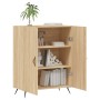 Aparador de madera de ingeniería roble Sonoma 69,5x34x90 cm de vidaXL, Aparadores - Ref: Foro24-827695, Precio: 76,64 €, Desc...