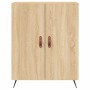 Aparador de madera de ingeniería roble Sonoma 69,5x34x90 cm de vidaXL, Aparadores - Ref: Foro24-827695, Precio: 76,64 €, Desc...