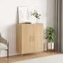 Sideboard aus Sonoma-Eichenholzwerkstoff, 69,5 x 34 x 90 cm von vidaXL, Sideboards - Ref: Foro24-827711, Preis: 78,87 €, Raba...
