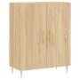 Sideboard aus Sonoma-Eichenholzwerkstoff, 69,5 x 34 x 90 cm von vidaXL, Sideboards - Ref: Foro24-827711, Preis: 78,87 €, Raba...