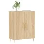 Sideboard aus Sonoma-Eichenholzwerkstoff, 69,5 x 34 x 90 cm von vidaXL, Sideboards - Ref: Foro24-827711, Preis: 78,87 €, Raba...