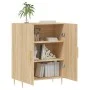 Sideboard aus Sonoma-Eichenholzwerkstoff, 69,5 x 34 x 90 cm von vidaXL, Sideboards - Ref: Foro24-827711, Preis: 78,87 €, Raba...