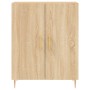 Sonoma Oak Engineered Wood Sideboard 69.5x34x90 cm by vidaXL, Sideboards - Ref: Foro24-827711, Price: 80,56 €, Discount: %